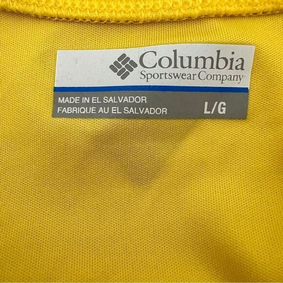Columbia PFG, men’s yellow shirt size L - Picture 5 of 6